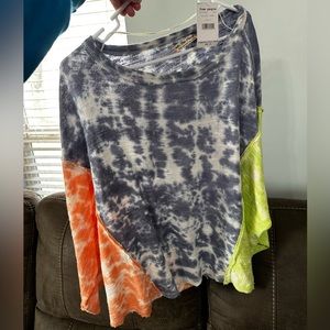 Free People Tie-dye Shirt